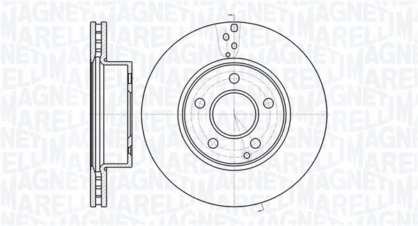 MAGNETI MARELLI Jarrulevy 361302040572